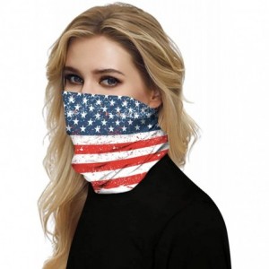 Balaclavas Patriotic American Flag Face Mask Bandanas- UV Protection Scarf Bandanas Neck Gaiter- Multi Functional Balaclava -...