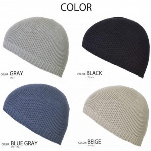 Skullies & Beanies Mens Skull Cap Beanie Hat - Lightweight Kufi Hat Seamless Deodorizing - Beige - CX12MBT3M1X $20.30