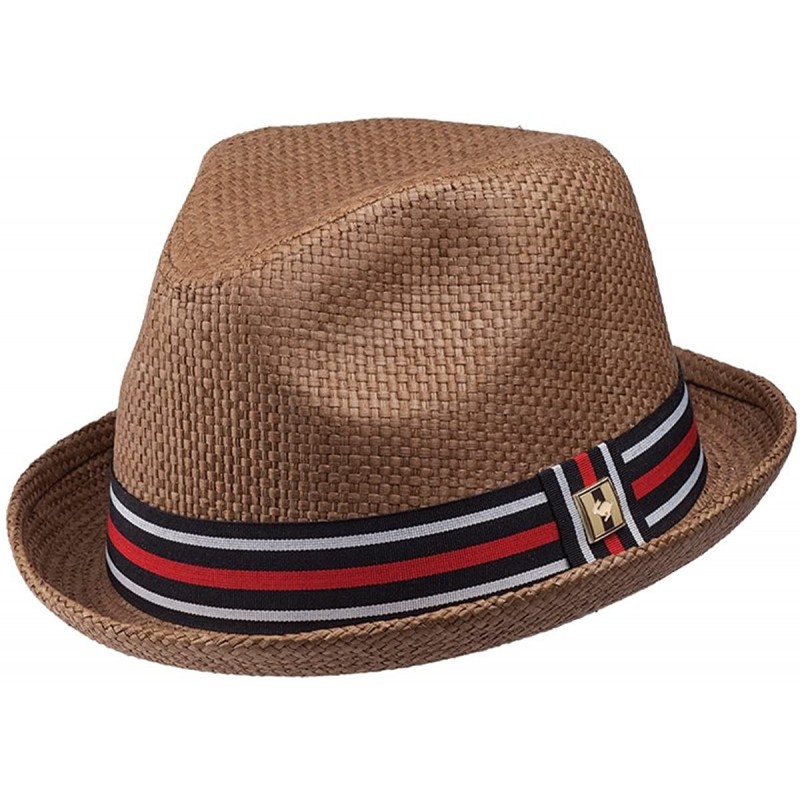 Fedoras Depp Fedora Hat - Brown - CJ114O8OYXF $28.17