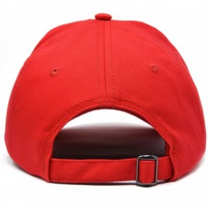 Baseball Caps ICY Snowflake Hat Womens Baseball Cap - Red - CC18ZQ5XTZ0 $16.18