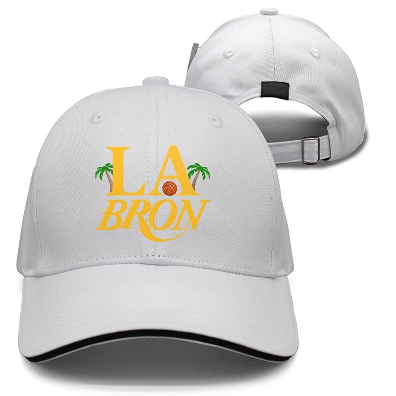 Skullies & Beanies La-bron-23_Funny_Saying Mens Womens Breathable Golf Hat - Tropical Plants Beach-6 - C818GL4794O $22.37