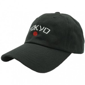 Baseball Caps Tokyo Baseball Cap - Black - C61873GLTSI $23.50