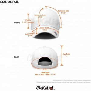 Baseball Caps Baseball Hat Adjustable Blank Cap Mid Profile Structured Baseball Cap - Ball Cap Red - CQ18IKG2EGQ $7.22