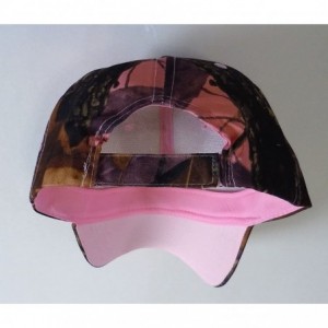 Baseball Caps Camouflage Hat with Hardwood Pattern- to Choose from - Pink Camo - CZ12D8MCBQT $9.62