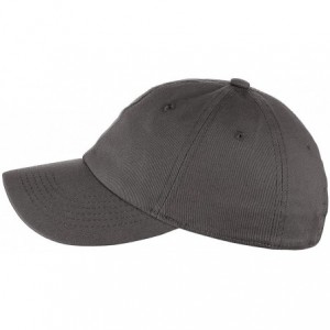 Baseball Caps Unisex Classic Blank Low Profile Cotton Unconstructed Baseball Cap Dad Hat - Charcoal - CS18RT9XZ8M $7.93