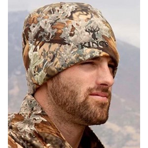 Skullies & Beanies Reversible Poly Beanie - Desert Shadow/Blaze - Desert Shadow/Blaze Orange - CA11CWDNX0T $13.87