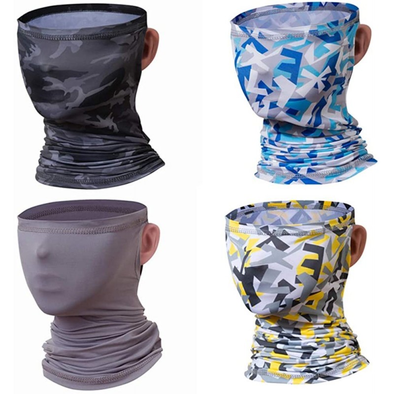 Balaclavas Bandana for Men Women Cloth Face Mask Neck Gaiter Bands Balaclavas Sport Outdoor - Camo Pack - CT197XOAWRA $11.46