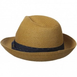 Sun Hats Men's Fedora - Tobacco - C112EBE6YT3 $25.02