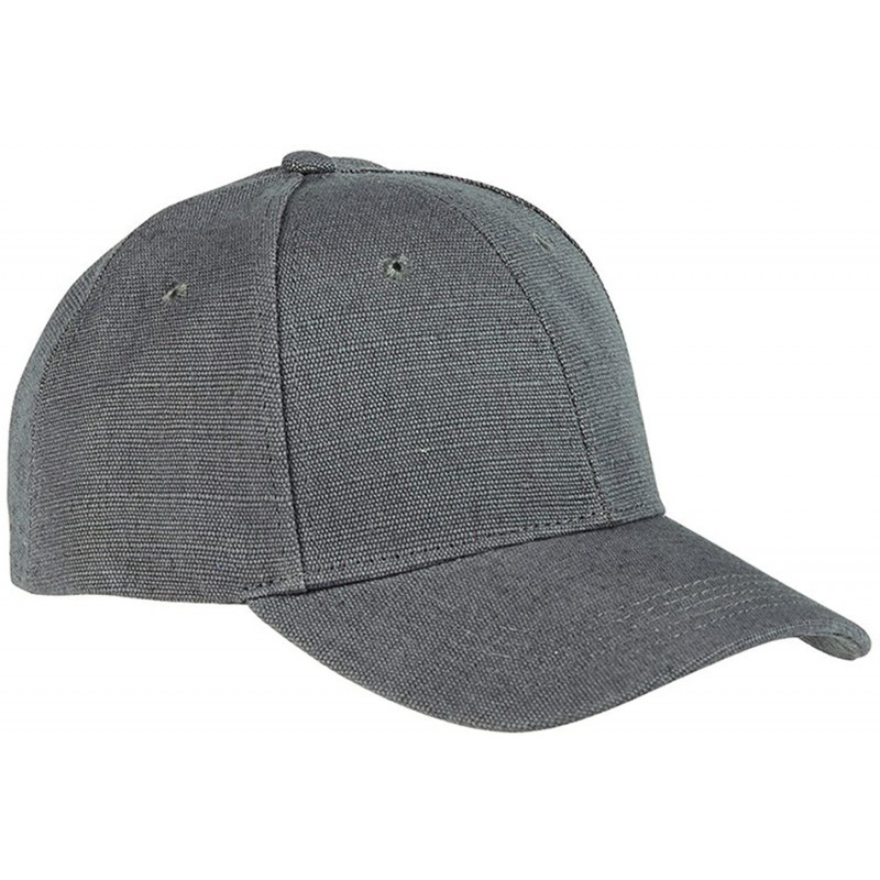 Baseball Caps 6.8 oz. Hemp Baseball Cap (EC7090) - Charcoal - CW11UCUJGIH $9.21