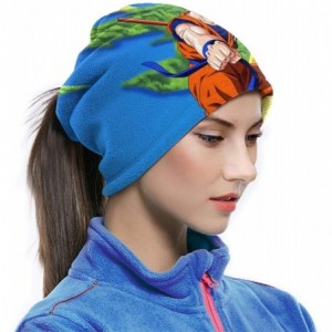 Balaclavas Unisex 3D Dragon Ball Goku Face Shield Head Wraps Bandana Headband Neck Gaiter - Style1 - CX197RK4XL9 $31.36