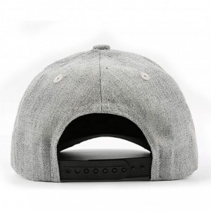 Sun Hats Mens Womens Outdoor Cap Dad One Size Snapback-Colt-Defense-Cotton Hat Superlite - Grey-47 - C118QWIKC8O $22.47