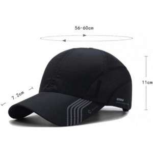 Baseball Caps Croogo Quick Drying Sun Hat UPF 50+ Baseball Cap Summer UV Protection Outdoor Cap Men Women Sport Cap Hat - C21...