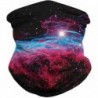 Balaclavas Galaxy Balaclava for Women Men Headband Bandana Head Wrap Scarf Neck Warmer Headwear - Red - CX199HNY2GS $9.08