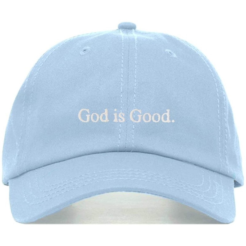 Baseball Caps God is Good Baseball Hat- Embroidered Dad Cap- Unstructured Soft Cotton- Adjustable Strap Back (Multiple Colors...