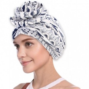 Skullies & Beanies Printed Elastic Turbans Sleeping Headwear - C918T8HTH7A $15.02