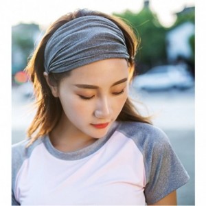 Headbands Man/Women Headband Hair Band Accessory Sport Running Head Wrap Hair Accessories Yoga Sports Elastic Headband - C818...