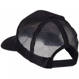 Baseball Caps Skull and Choppers Embroidered Military Patched Mesh Cap - Choppers - CZ11FITPPYB $18.66