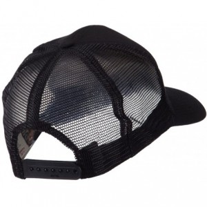 Baseball Caps Skull and Choppers Embroidered Military Patched Mesh Cap - Choppers - CZ11FITPPYB $18.66